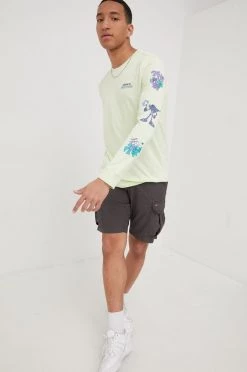 Ανδρικά Μακρυμάνικα Βαμβακερή μπλούζα με μακριά μανίκια Adidas Originals πράσινο