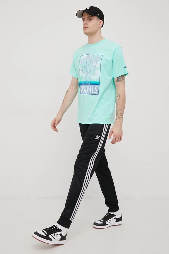 Ανδρικά Παντελόνια φόρμας Παντελόνι Adidas Originals χρώμα: μαύρο - Image 2