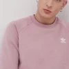Ανδρικά Χωρίς φερμουάρ Μπλούζα Adidas Originals Adicolor χρώμα: ροζ
