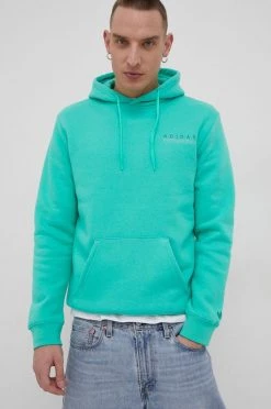 Ανδρικά Χωρίς φερμουάρ Μπλούζα Adidas Originals χρώμα: πράσινο