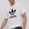Ανδρικά Μπλουζάκια Μπλουζάκι Adidas Originals χρώμα: άσπρο