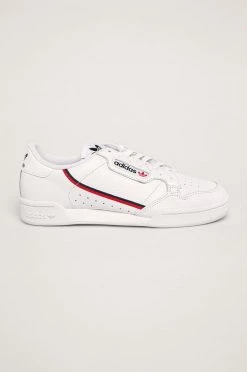 Ανδρικά Sneakers Adidas Originals - Υποδήματα Continental 80 λευκό