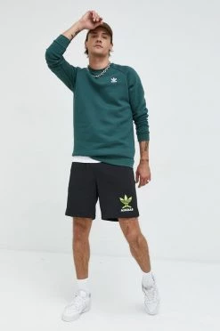 Ανδρικά Σορτς Βαμβακερό σορτσάκι Adidas Originals μαύρο