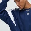 Ανδρικά Χωρίς φερμουάρ Μπλούζα Adidas Originals ναυτικό μπλε,