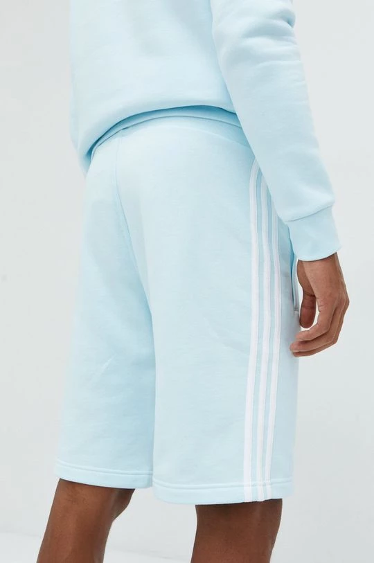 Ανδρικά Σορτς Βαμβακερό σορτσάκι Adidas Originals χλωμό λευκό - Image 3
