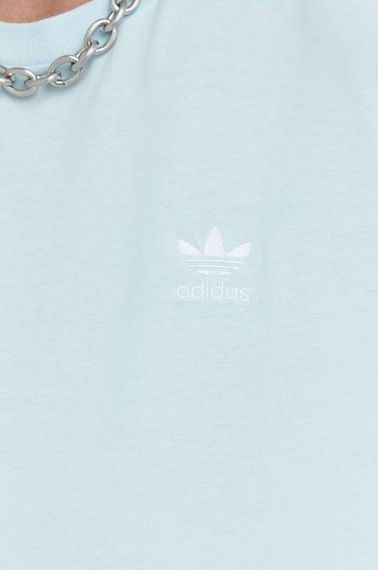 Ανδρικά Μπλουζάκια Βαμβακερό μπλουζάκι Adidas Originals μπλε - Image 5