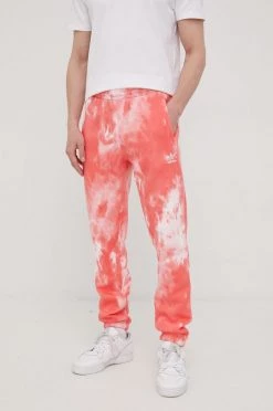 Ανδρικά Παντελόνια φόρμας Παντελόνι φόρμας Adidas Originals Adicolor χρώμα: πορτοκαλί