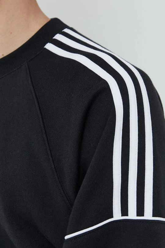 Ανδρικά Χωρίς φερμουάρ Βαμβακερή μπλούζα Adidas Originals μαύρο, - Image 5