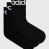 Κάλτσες Adidas Originals (3-pack) μαύρο