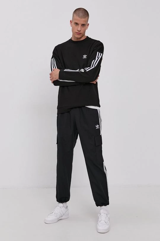 Ανδρικά Παντελόνια φόρμας Παντελόνι Adidas Originals χρώμα: μαύρο - Image 2