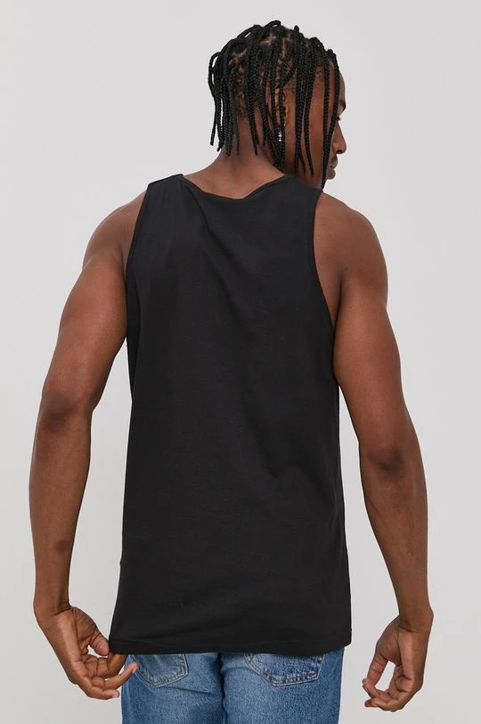 Ανδρικά Αμάνικα Μπλουζάκι Adidas Originals χρώμα: μαύρο - Image 3