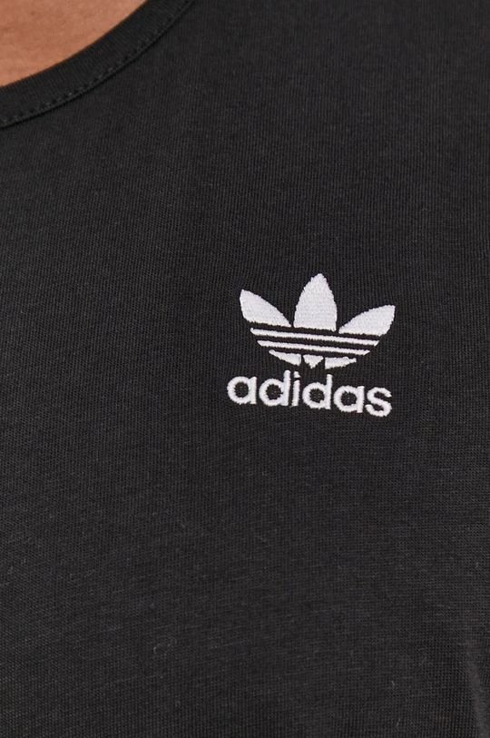 Ανδρικά Αμάνικα Μπλουζάκι Adidas Originals χρώμα: μαύρο - Image 6