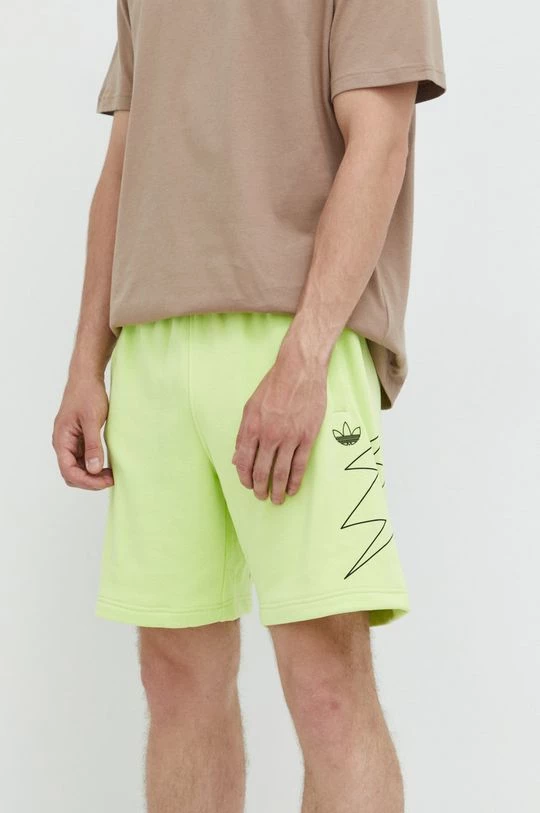 Ανδρικά Σορτς Adidas Originals πράσινο - Image 2