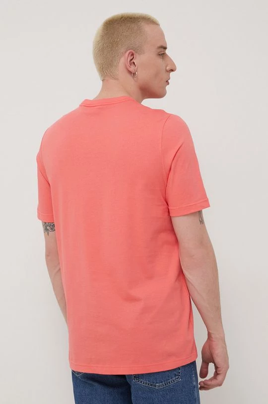 Ανδρικά Μπλουζάκια Βαμβακερό μπλουζάκι Adidas Originals Adicolor πορτοκαλί - Image 3