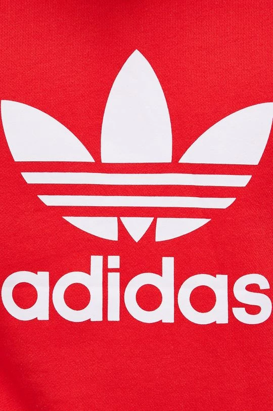 Ανδρικά Χωρίς φερμουάρ Adidas Originals Βαμβακερή μπλούζα κόκκινο - Image 5