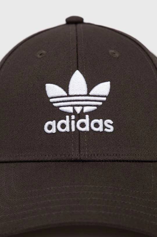 Ανδρικά Jockey Adidas Originals - Βαμβακερό καπέλο γκρί - Image 2