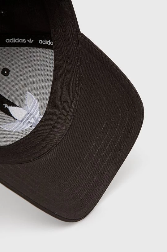 Ανδρικά Jockey Adidas Originals - Βαμβακερό καπέλο γκρί - Image 5