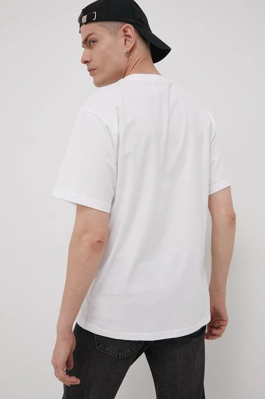 Ανδρικά Μπλουζάκια Βαμβακερό μπλουζάκι Adidas Originals άσπρο - Image 3