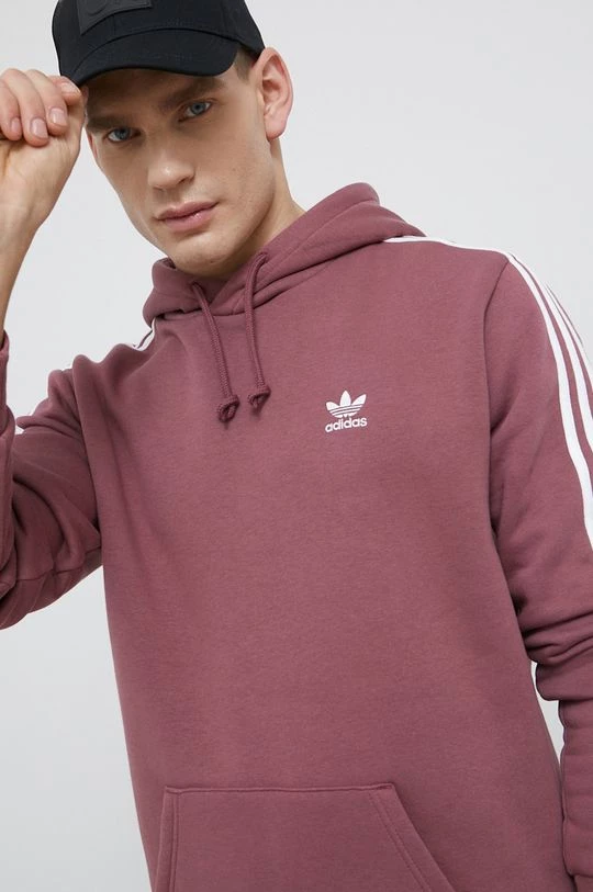 Ανδρικά Χωρίς φερμουάρ Μπλούζα Adidas Originals Adicolor χρώμα: ροζ - Image 4