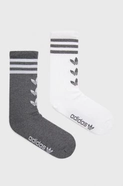 Κάλτσες Adidas Originals (2-pack) άσπρο