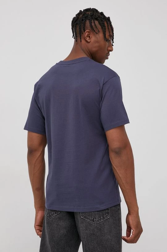 Ανδρικά Μπλουζάκια Βαμβακερό μπλουζάκι Adidas Originals ναυτικό μπλε - Image 3