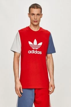 Ανδρικά Μπλουζάκια Adidas Originals - Μπλουζάκι κόκκινο