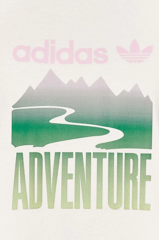 Ανδρικά Μπλουζάκια Adidas Originals - Μπλουζάκι λευκό - Image 5