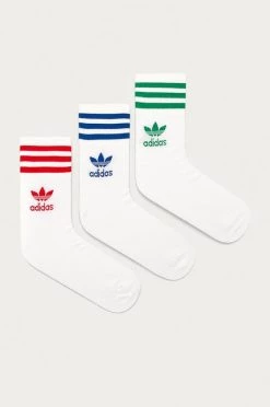 Ανδρικά Adidas Originals - Κάλτσες (3-pack) λευκό