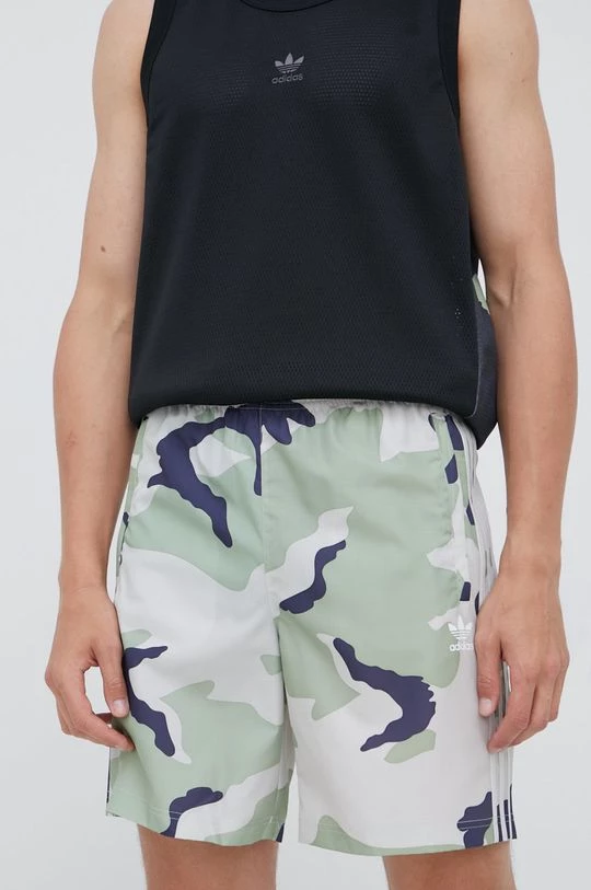 Ανδρικά Σορτς Adidas Originals πράσινο