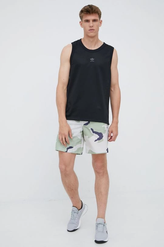 Ανδρικά Σορτς Adidas Originals πράσινο - Image 2