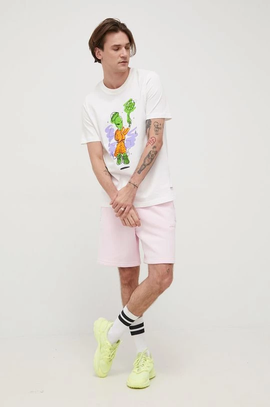 Ανδρικά Adidas Originals - Σορτς παστέλ ροζ - Image 2