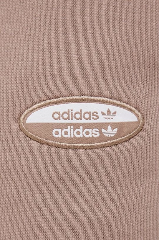 Ανδρικά Σορτς Adidas Originals - Βαμβακερό σορτσάκι μπεζ - Image 4