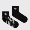 Κάλτσες Adidas Originals (2-pack) μαύρο