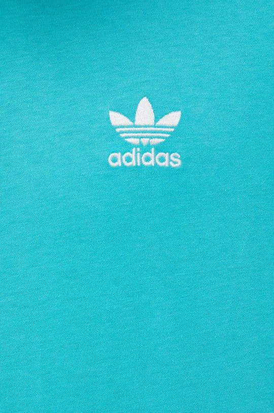 Ανδρικά Μπλουζάκια Βαμβακερό μπλουζάκι Adidas Originals Adicolor τιρκουάζ - Image 5