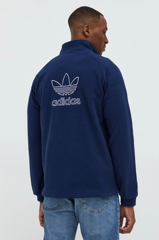 Ανδρικά Με φερμουάρ Μπλούζα Adidas Originals ναυτικό μπλε, - Image 3