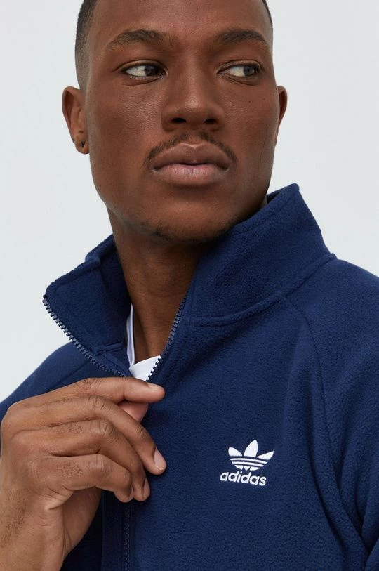 Ανδρικά Με φερμουάρ Μπλούζα Adidas Originals ναυτικό μπλε, - Image 5