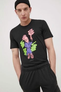 Ανδρικά Μπλουζάκια Adidas Originals Βαμβακερό μπλουζάκι μαύρο