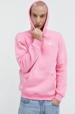 Ανδρικά Χωρίς φερμουάρ Μπλούζα Adidas Originals ροζ,