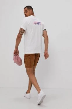 Ανδρικά Μπλουζάκια Μπλουζάκι Adidas Originals χρώμα: άσπρο