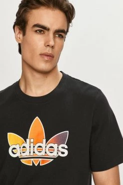 Ανδρικά Μπλουζάκια Adidas Originals - Μπλουζάκι μαύρο
