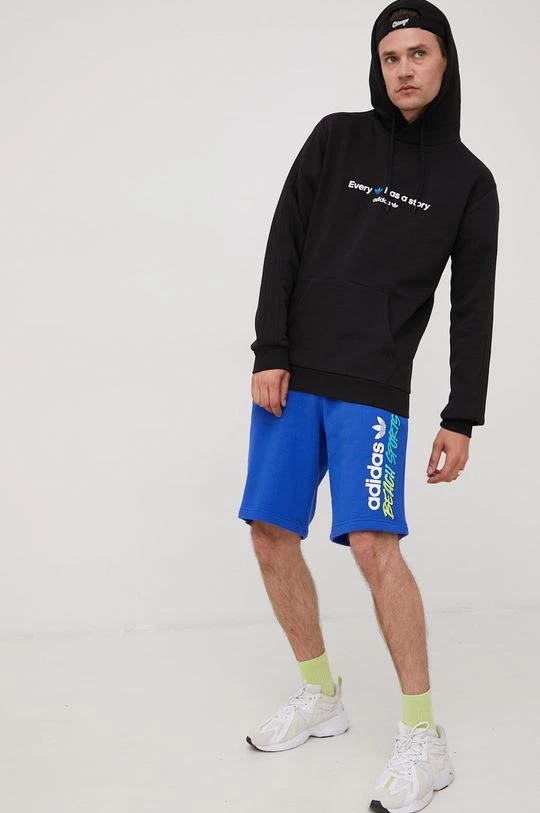 Ανδρικά Σορτς Adidas Originals μπλε - Image 2