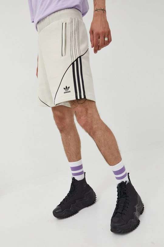 Ανδρικά Σορτς Adidas Originals μπεζ