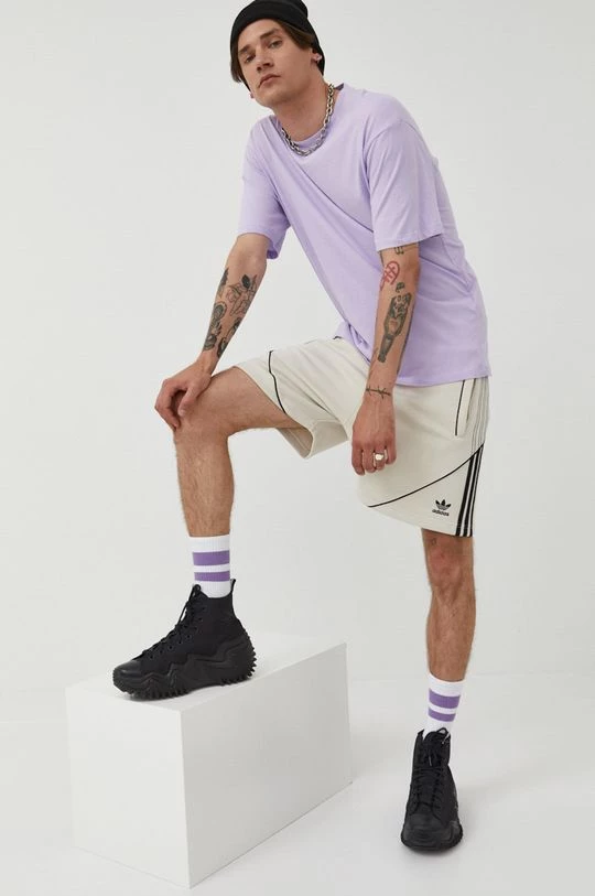 Ανδρικά Σορτς Adidas Originals μπεζ - Image 2