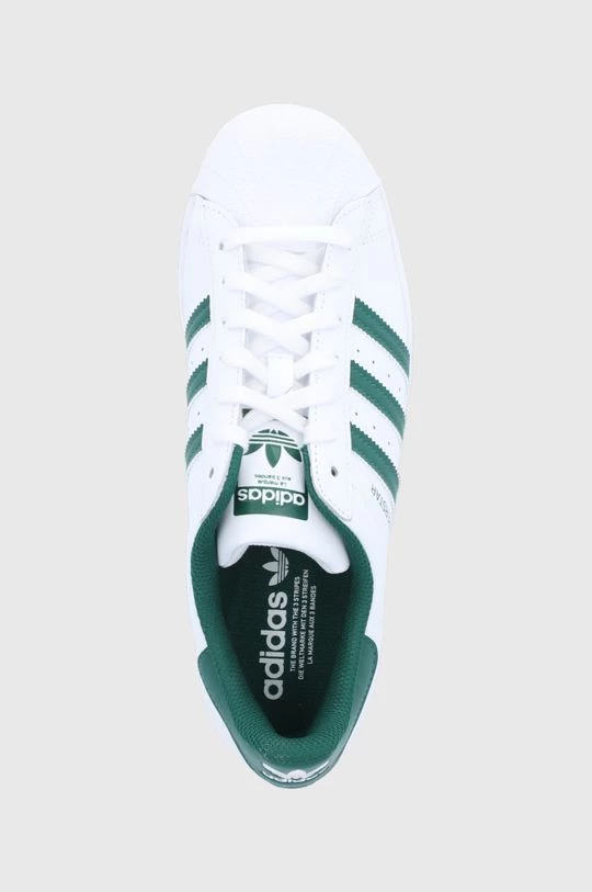 Ανδρικά Sneakers Adidas Originals - Δερμάτινα παπούτσια Superstar Adidas Originals - Δερμάτινα παπούτσια Superstar λευκό - Image 4