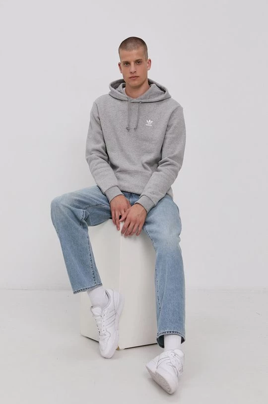 Χωρίς φερμουάρ Μπλούζα Adidas Originals γκρι - Image 2