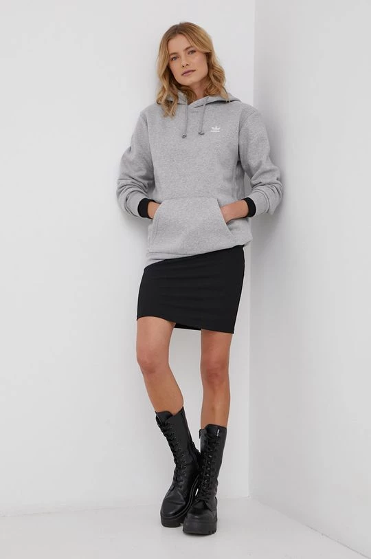 Χωρίς φερμουάρ Μπλούζα Adidas Originals γκρι - Image 3