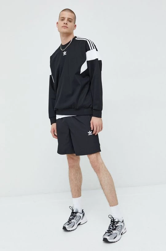 Ανδρικά Χωρίς φερμουάρ Μπλούζα Adidas Originals μαύρο, - Image 2