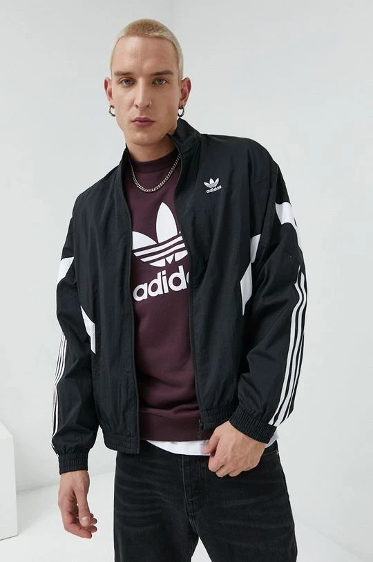 Ανδρικά Κοντά μπουφάν Μπουφάν Adidas Originals μαύρο,