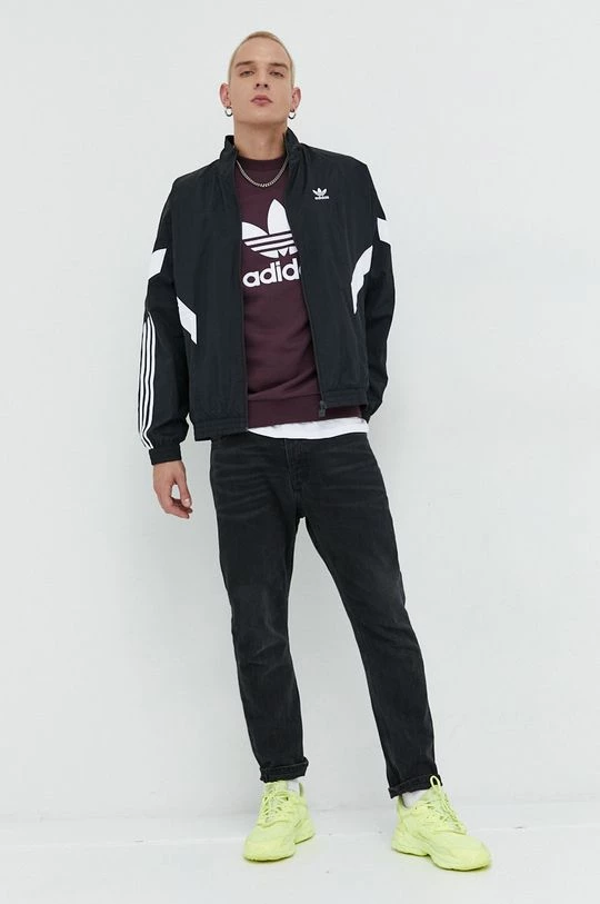Ανδρικά Κοντά μπουφάν Μπουφάν Adidas Originals μαύρο, - Image 2