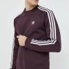 Ανδρικά Χωρίς φερμουάρ Μπλούζα Adidas Originals μοβ,